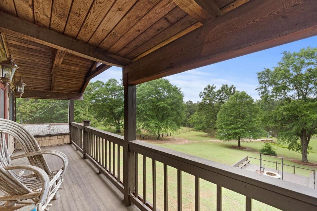Refuge Ranch Retreat Log Cabin Lake 53+ Acres Locust Grove Ngoại thất bức ảnh